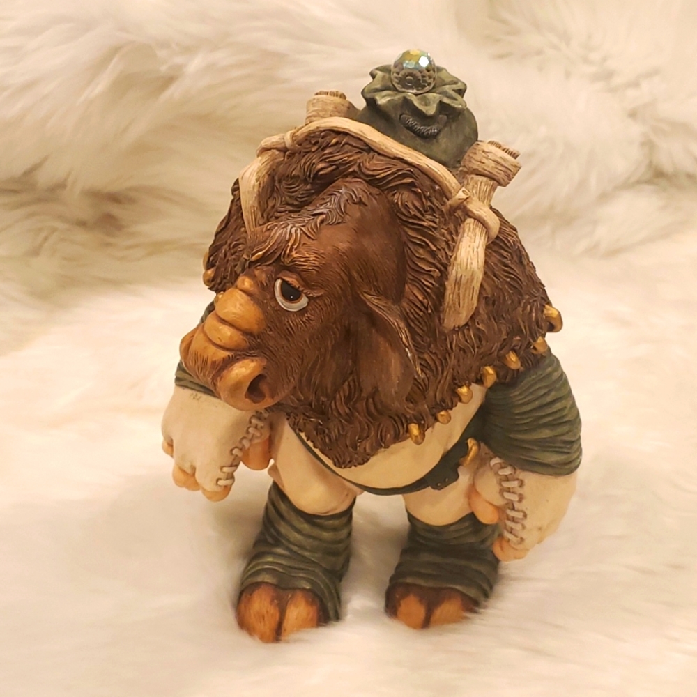 Vintage The S. Moplos Panton 1988 The World of Krustonia ceramic figurine